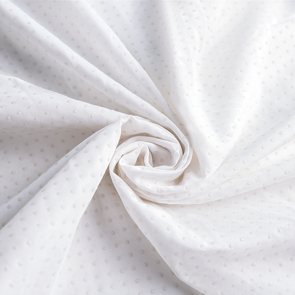 Direktang pagbebenta ng pabrika 100% polyester microfiber anti-skidding na tinina drop na plastic na tela sa bahay na tela