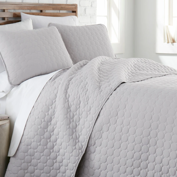 Ultra-Soft Lightweight na 3 pirasong Quilt Set na Tela